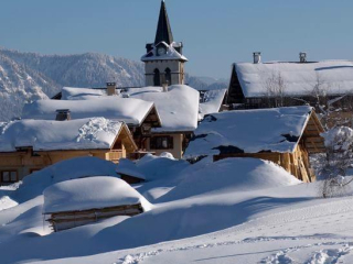 30 mètres du départ des cours de ski DIMANCHE au DIMANCHE