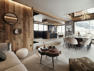 Luxueux chalet pour 11 avec piscine intérieure chauffée